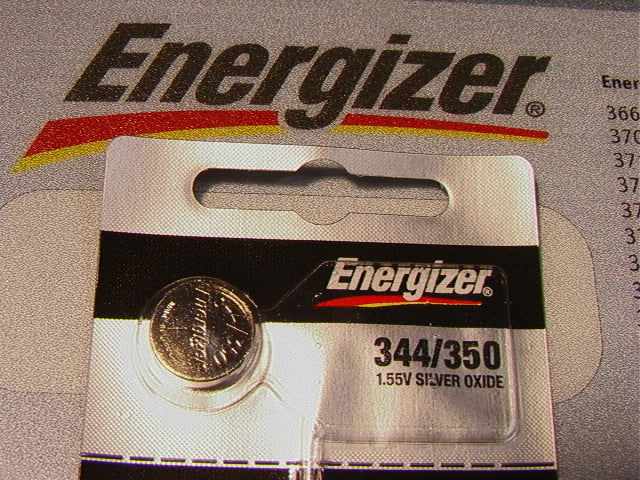 344/350 Energizer Battery