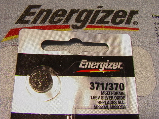 371/370 Energizer Battery