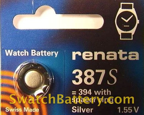 387s Renata Battery