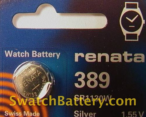 389 Renata Battery