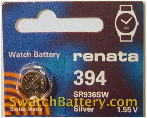 394 Renata Battery for CHRONO Swatches