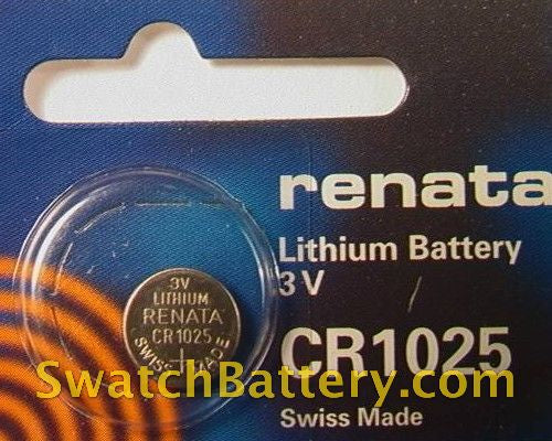 cr1025 Renata Battery