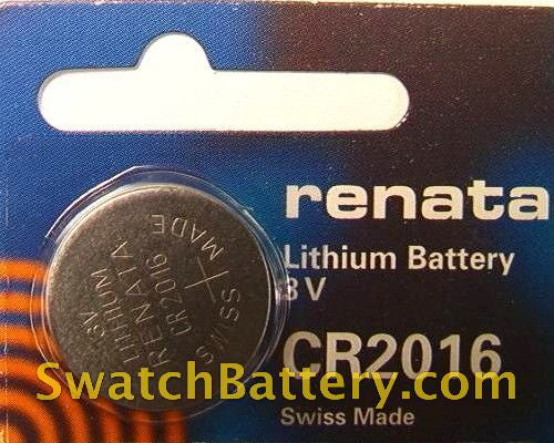 cr2016 Renata Watch Battery