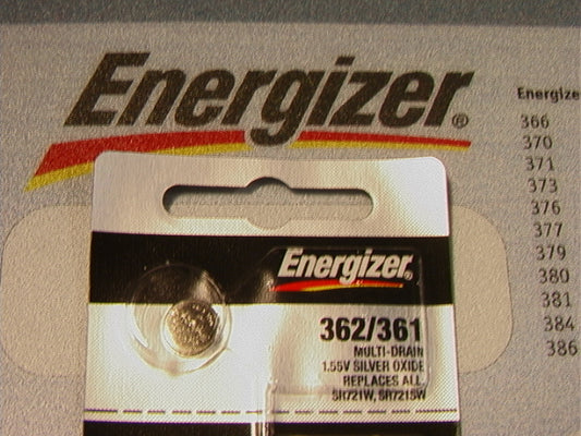 362/361 Energizer Battery