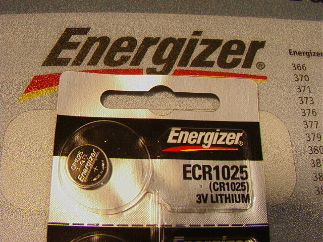 cr1025 Energizer Battery