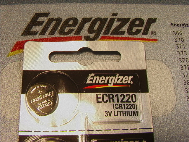 cr1220 Energizer Battery