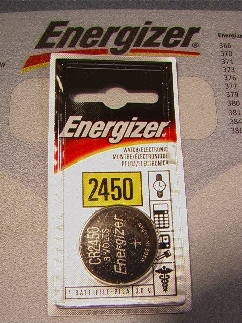 Energizer cr2450 Lithium Battery