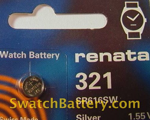 321 Renata Battery