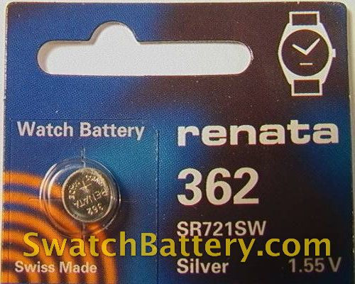 362 Renata Battery