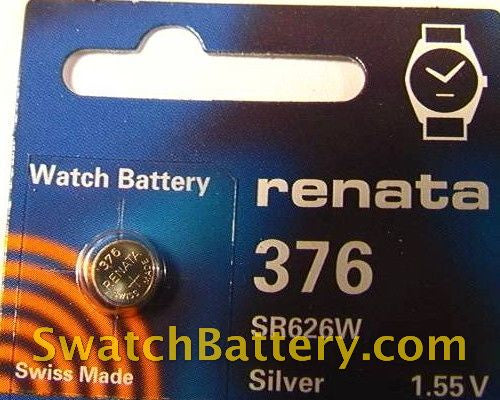 376 Renata Battery